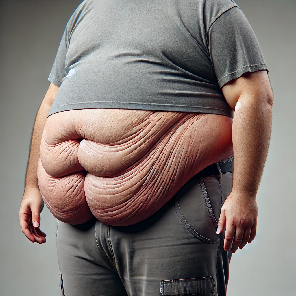 남성 복부 비만의 수치