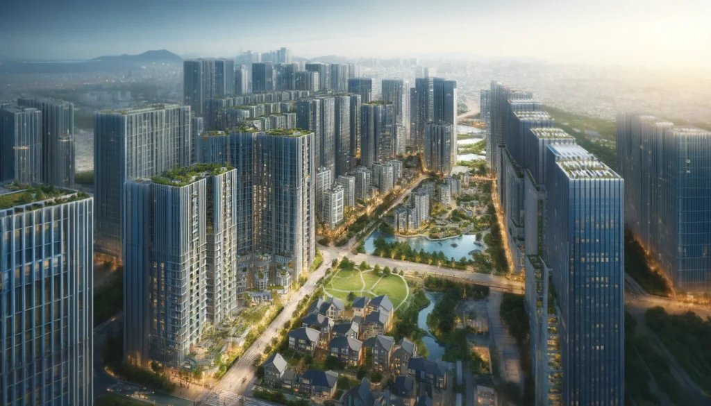 여유로운 주거지역도 투자에 좋다