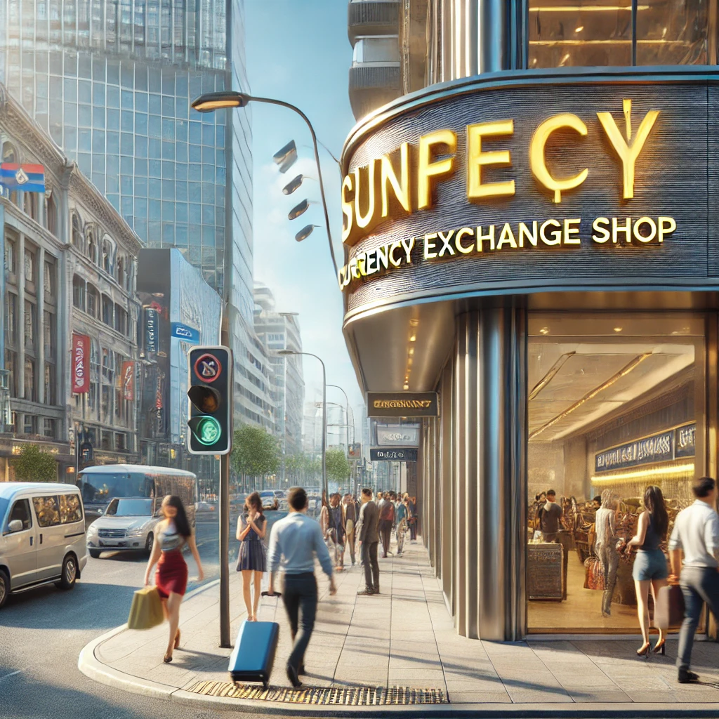 시내 환전 서비스 매장