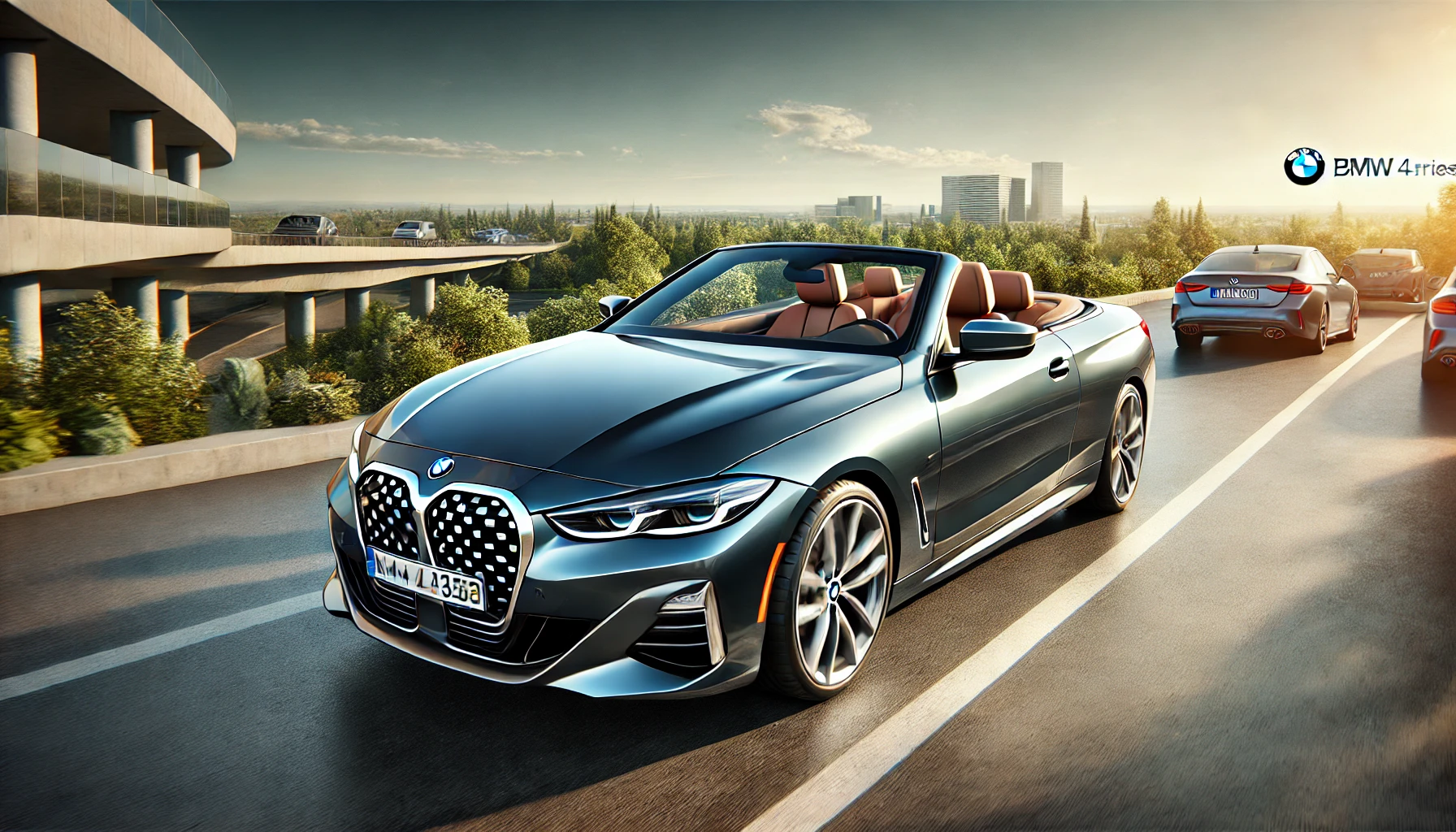 BMW 4시리즈 컨버터블의 세련된 모습