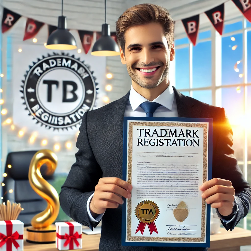 상표 등록 성공 축하