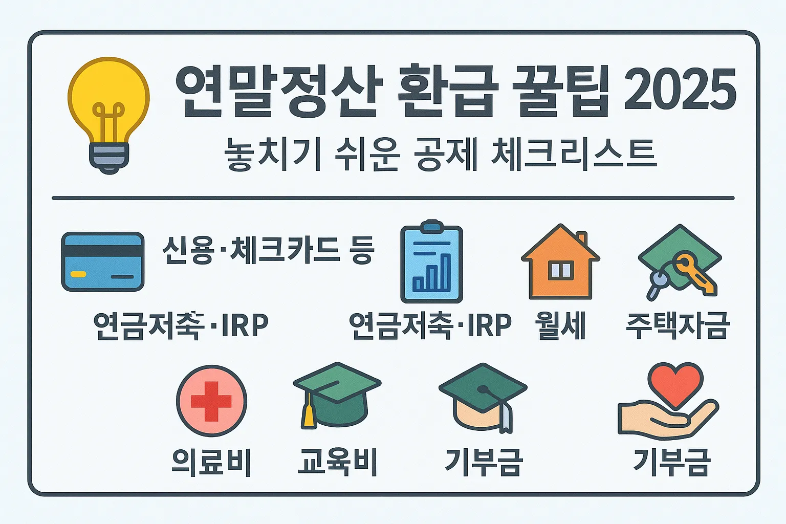 연말정산 환급 꿀팁