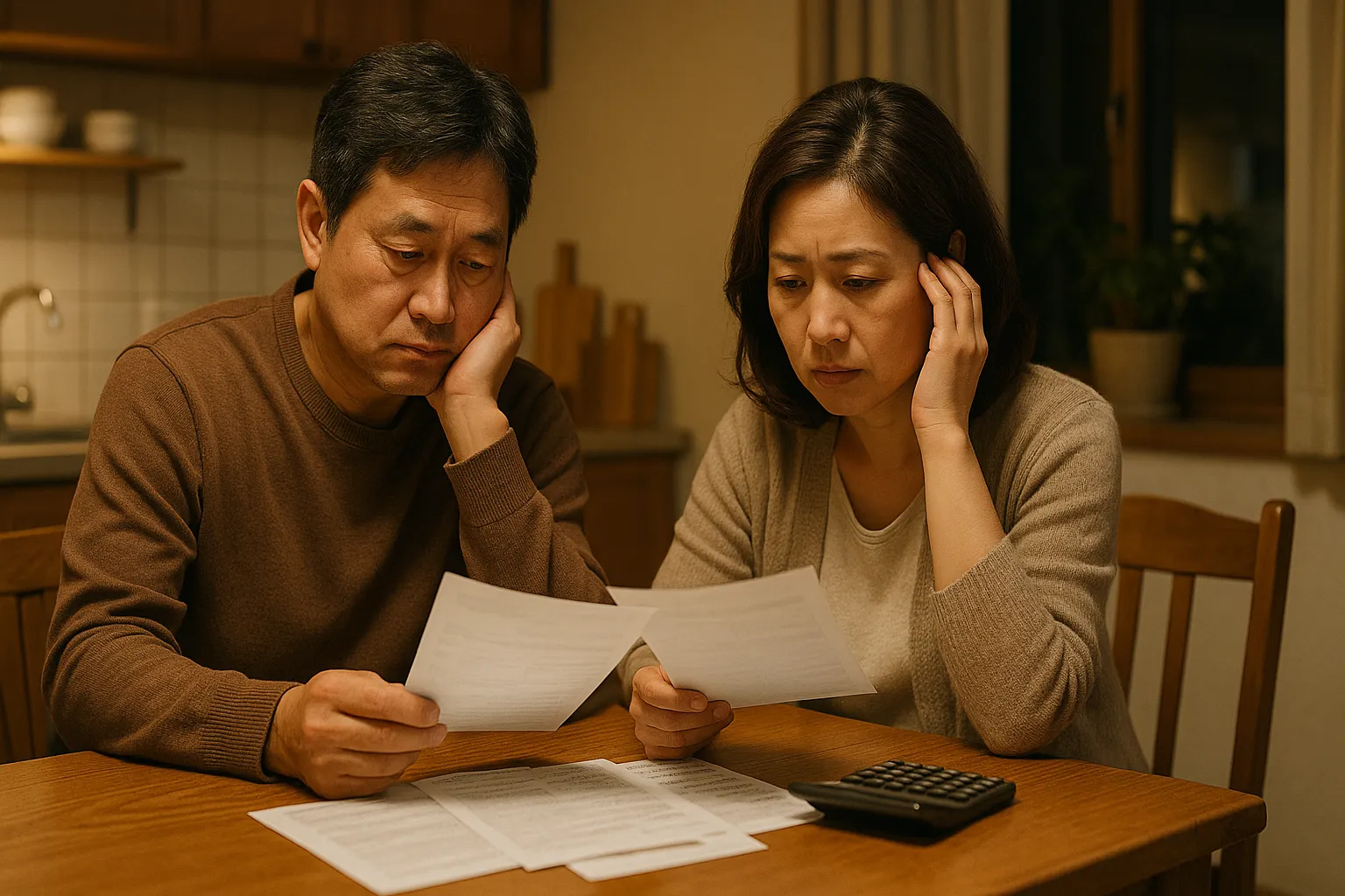 퇴직 후 가족 경제 고민
