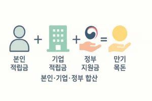 본인·기업·정부 합산