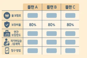 펫보험 플랜 타입