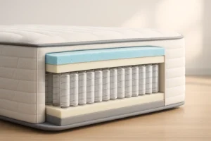 매트리스의 단면