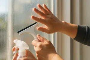 창문 단열 필름 시공 하기