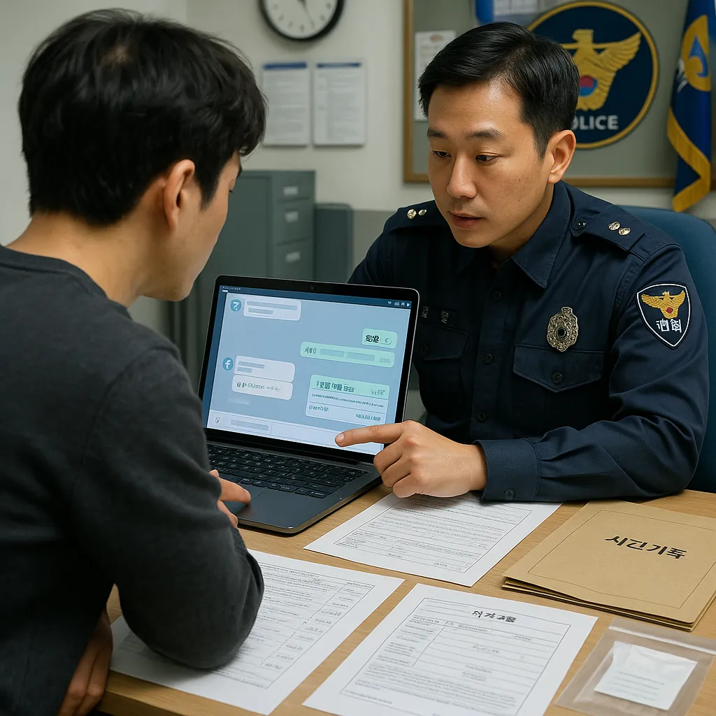 🕵️ 중고거래 사기 대응 시작