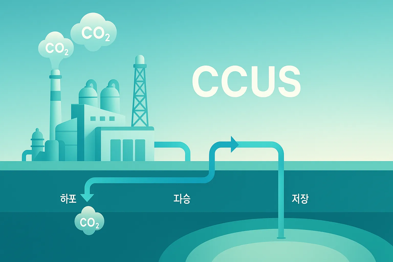 탄소 포집 기술 플랜트