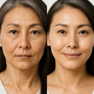 주름 개선 크림의 효과