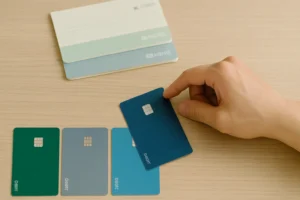 파킹 통장 관리 및 카드 정리