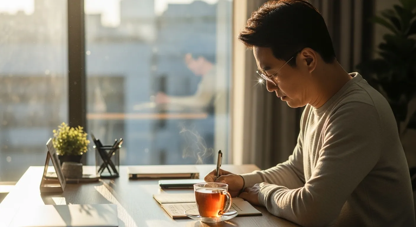 아침 15분 루틴 독서로 시작