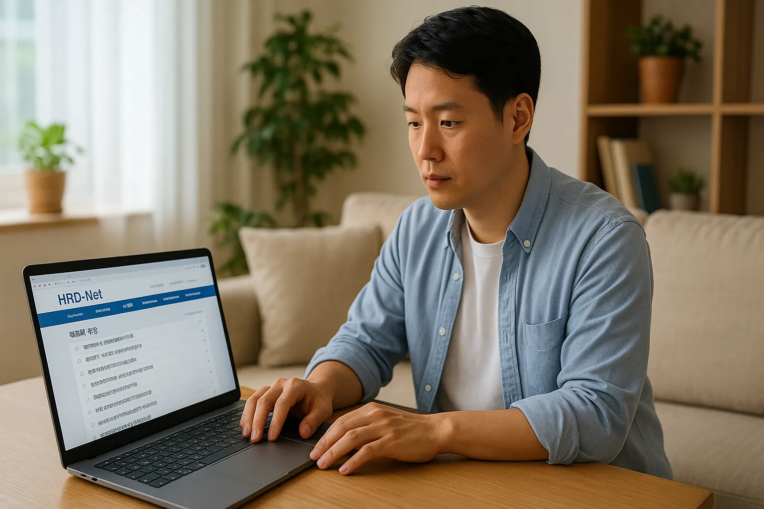 직업훈련 바우처로 HRD-Net 직업훈련 과정