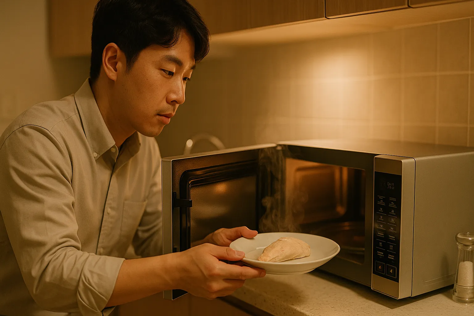 5분 완성 닭가슴살 레시피