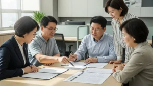 전기차 충전기 설치을 위한 서류 검토