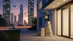 배송도 드론으로 하는 시대