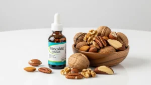 탈모 치료에 좋은 견과류와 미녹시딜