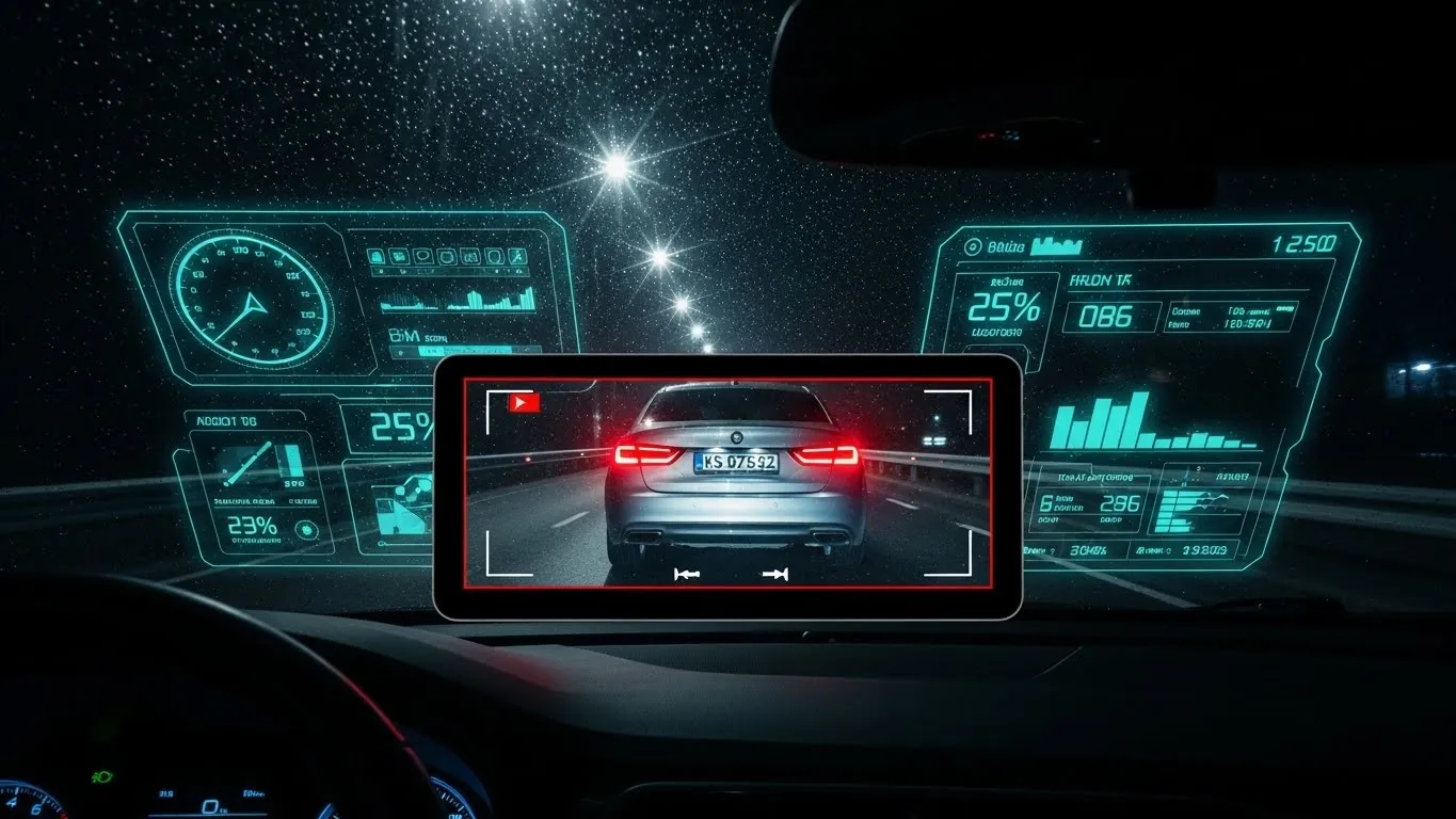 차량 블랙박스 UI모습